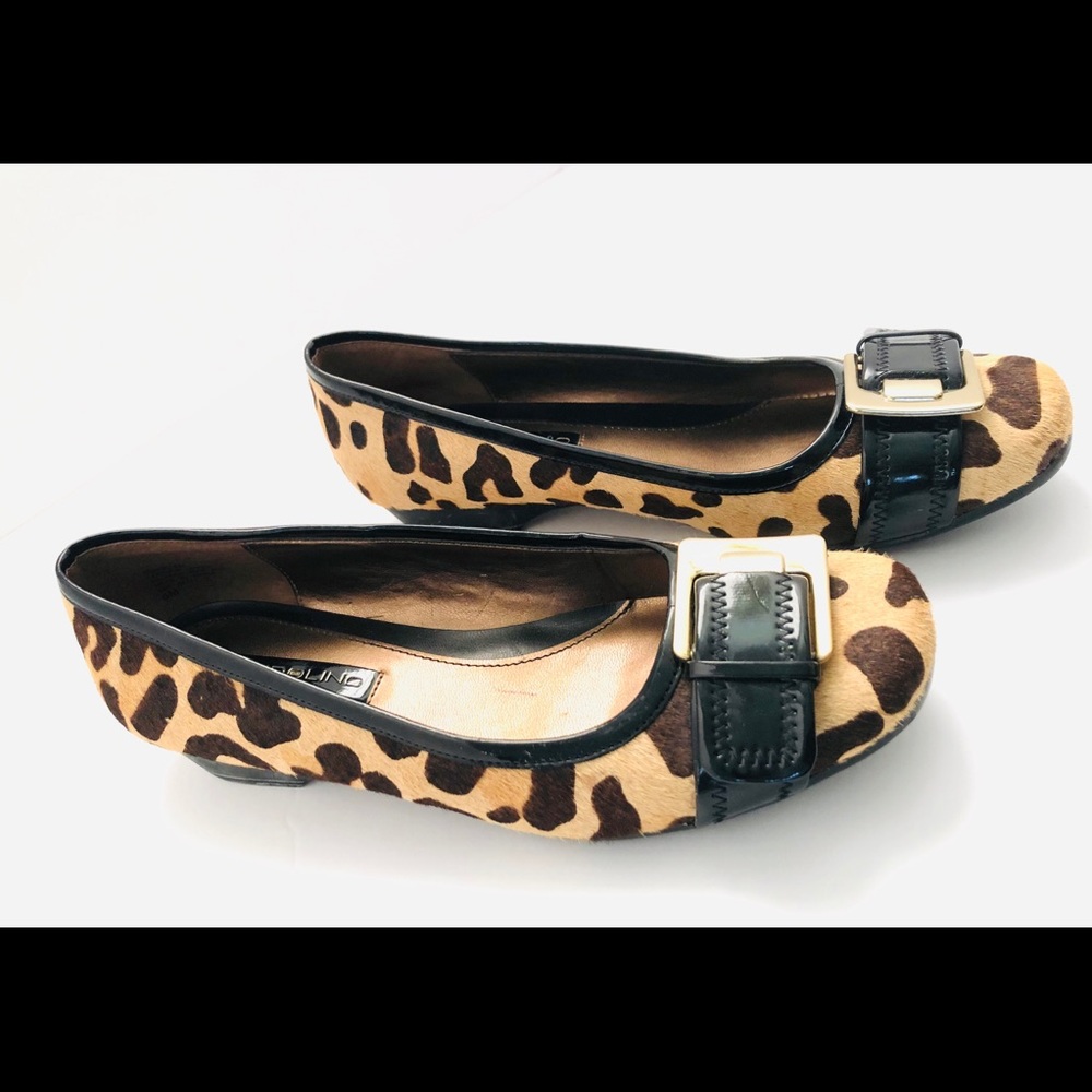 Bandolino Womens Flats Size 6M Brown Leopard Animal Print BDHolden Shoes - Picture 5 of 6